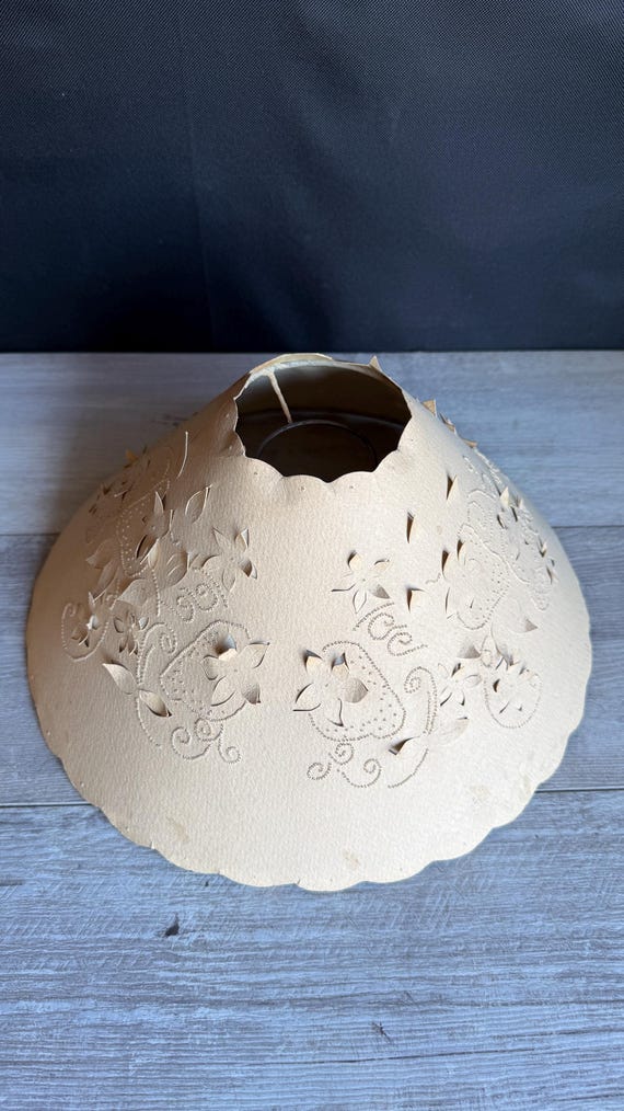 paper cut lampshade