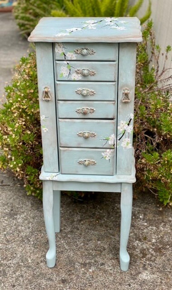 shabby chic jewelry organizer