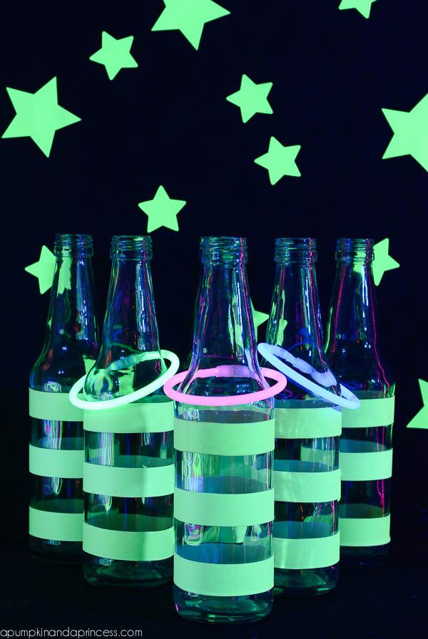 glow in the dark ring toss