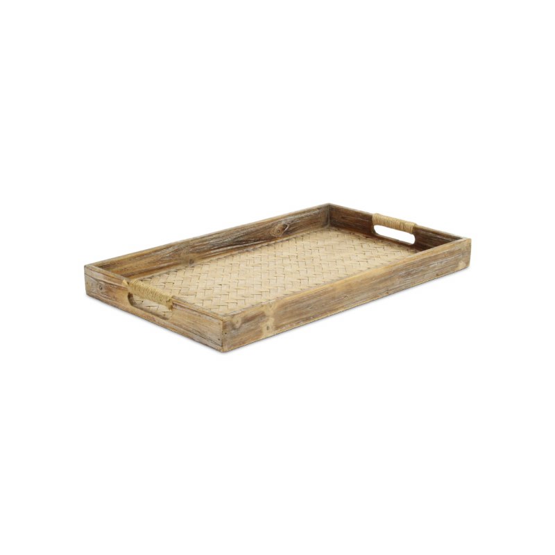 rope wrapped serving tray
