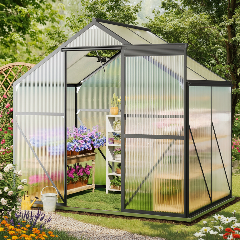 assembling picture frame greenhouse