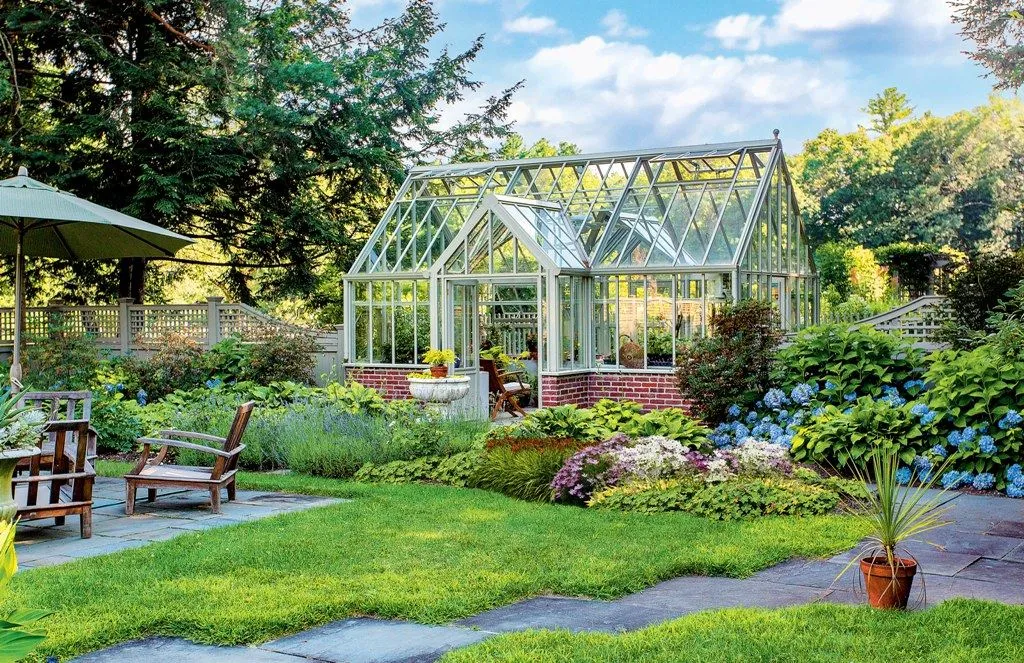 Victorian style mini greenhouse
