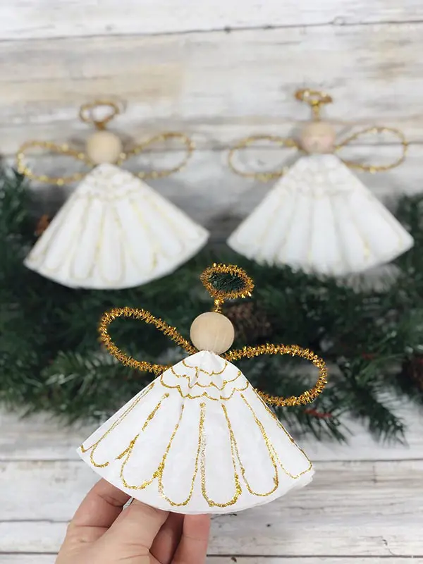 coffee filter angel wings