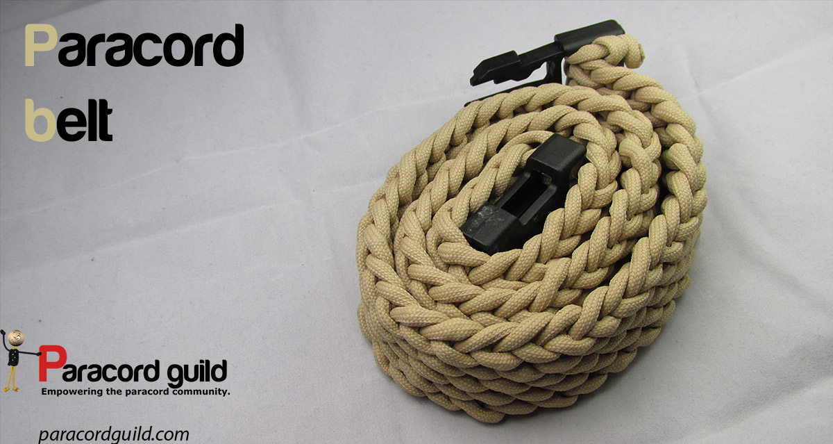 paracord belt