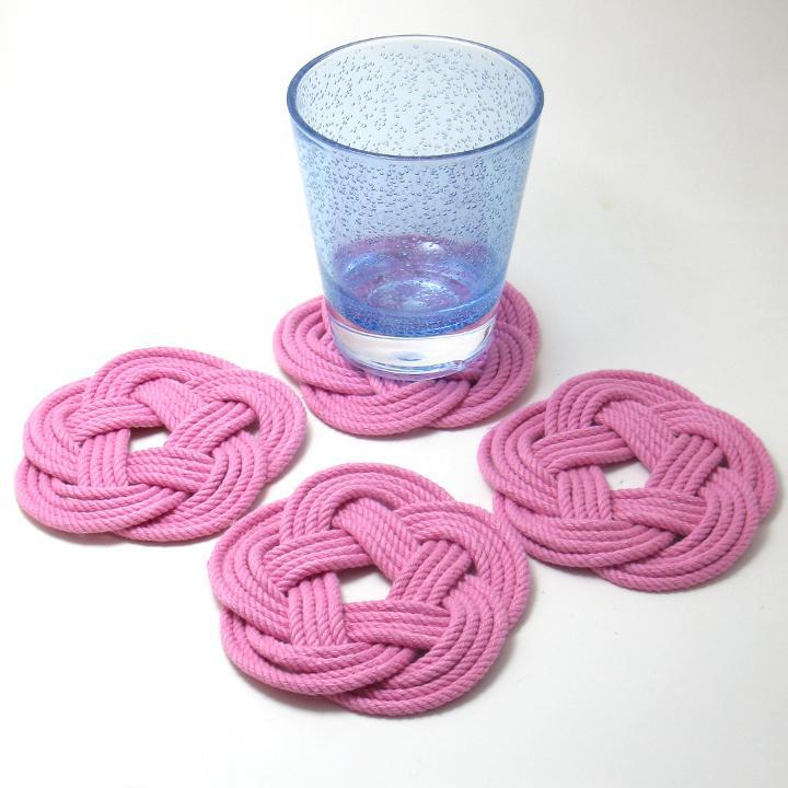 paracord coasters