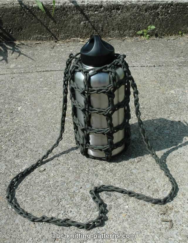 paracord bottle carrier
