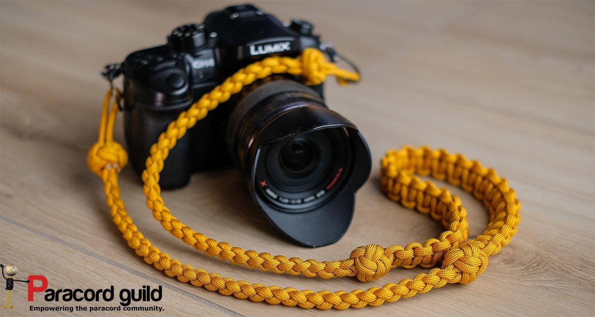 paracord camera strap