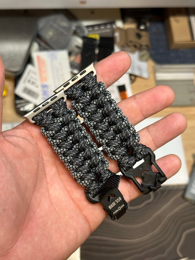 paracord watch band