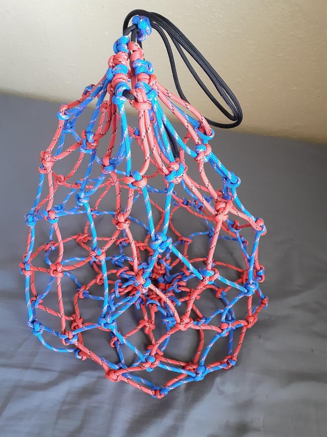 paracord drawstring bag