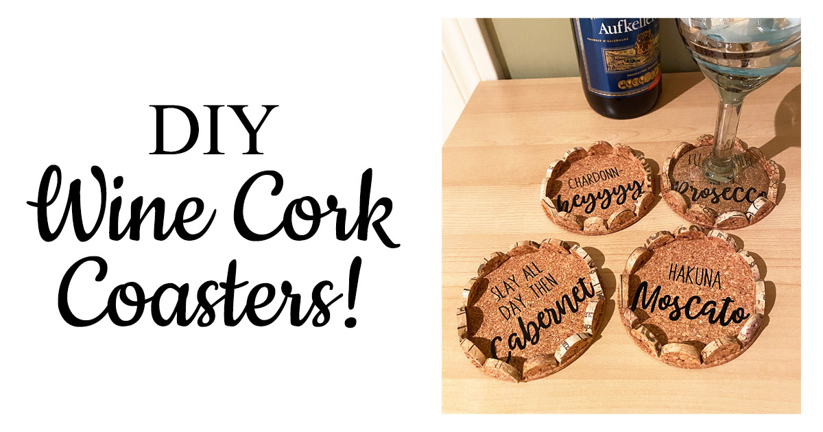 wine cork coasters