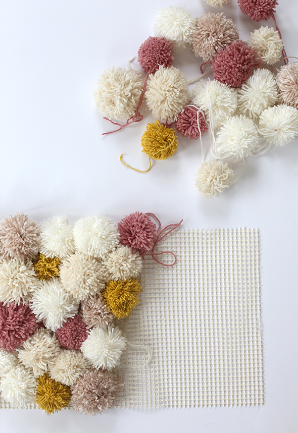 pom pom rug