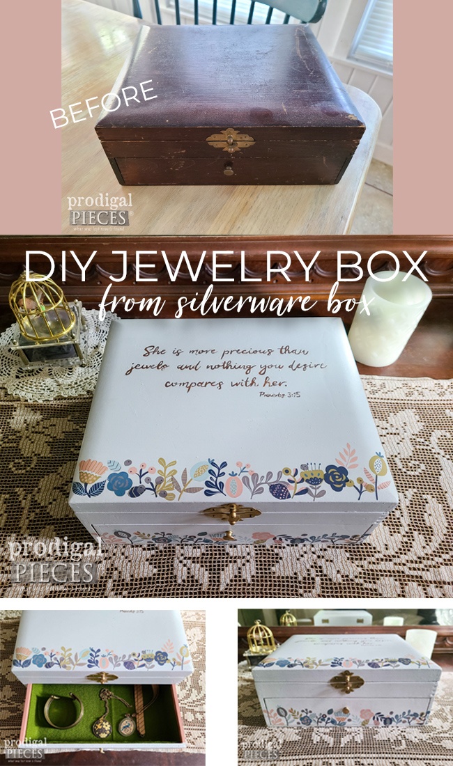 DYI jewelry box custom boho