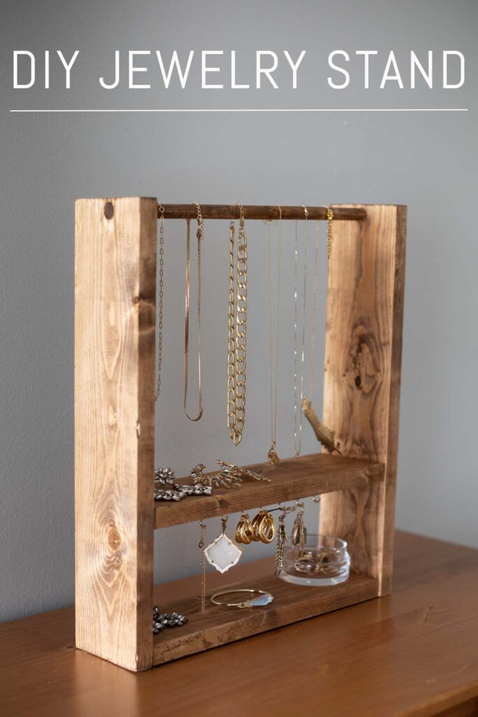 kids jewelry stand on dresser