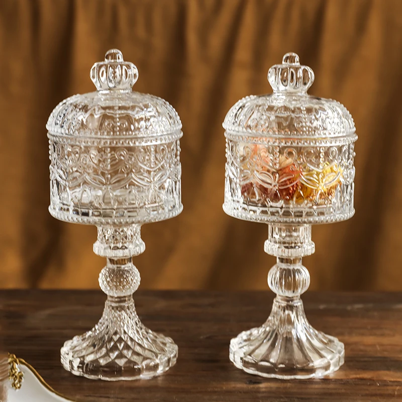 glass jar jewelry holder