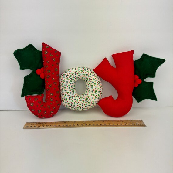felt wall hanging with shapes