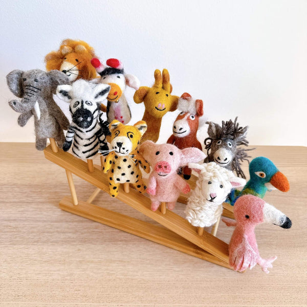 felt finger puppets set