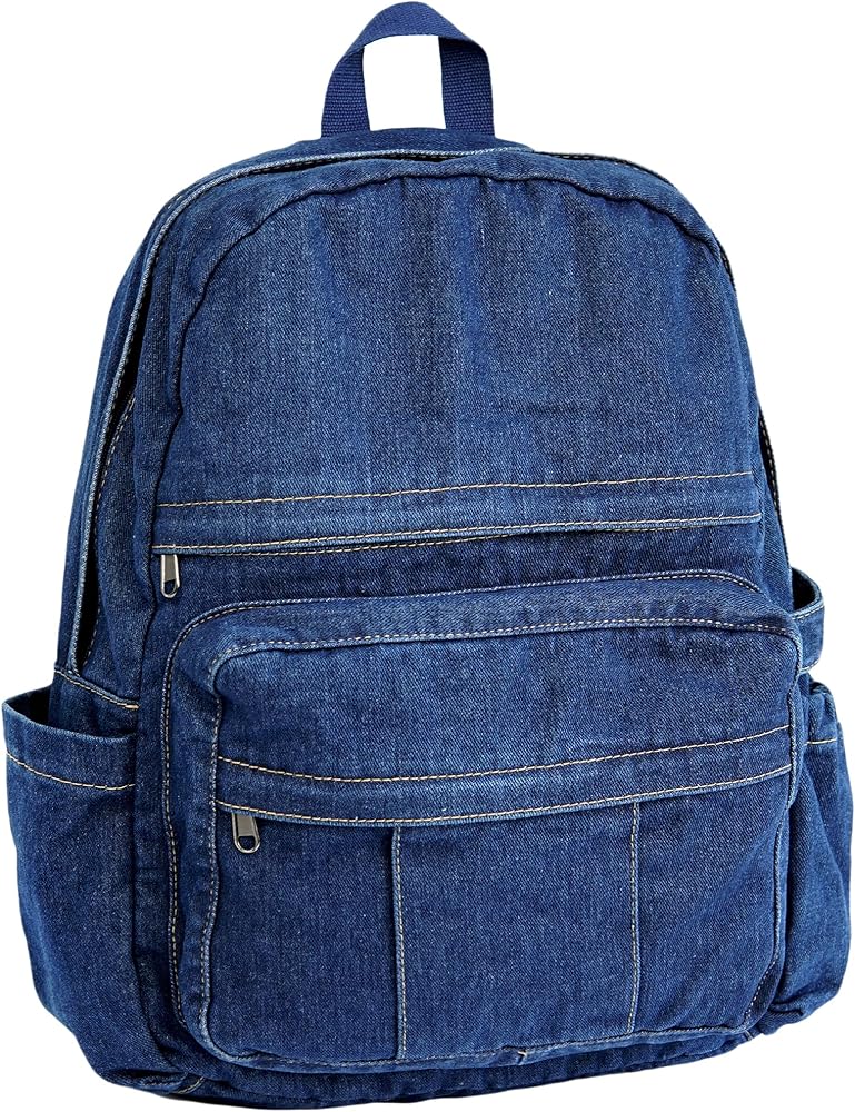 denim backpack from jeans