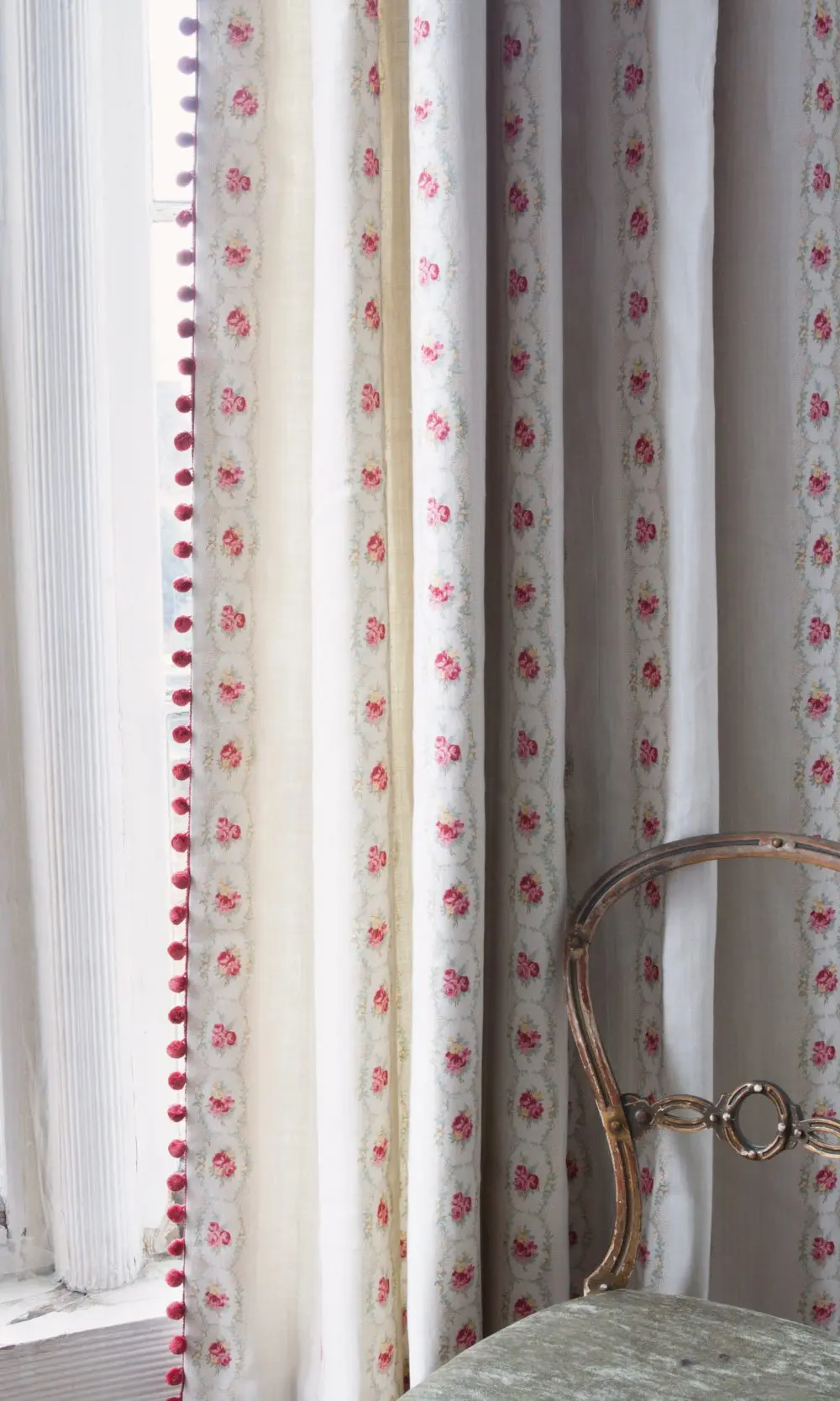 curtains with pom pom trim