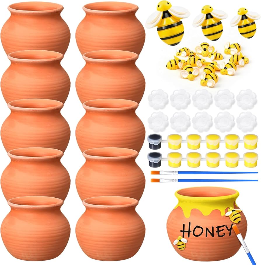 terracotta pot table centerpiece