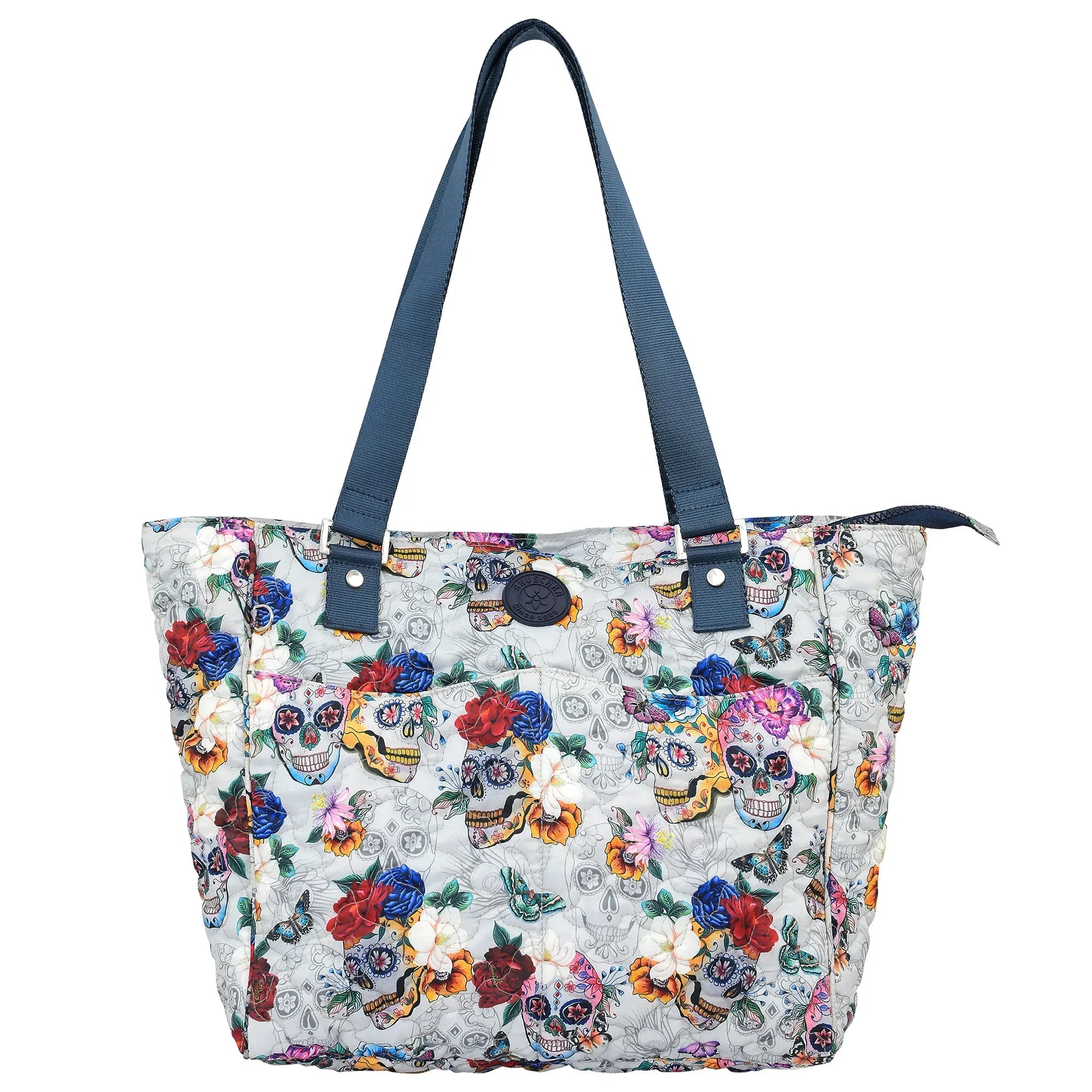quilted fabric tote bag