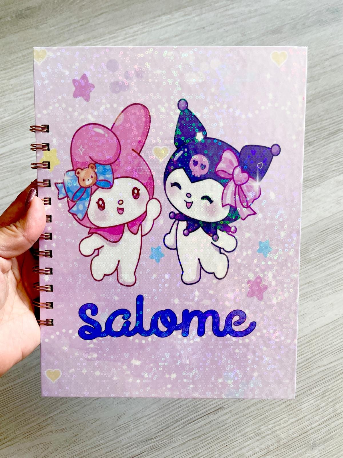 personalized notebook back to school craft