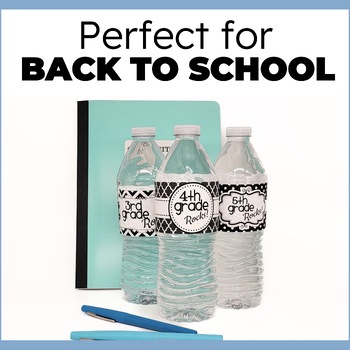 water bottle wrap back to school craft