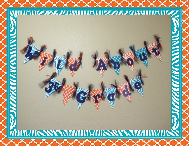 back to school banner craft