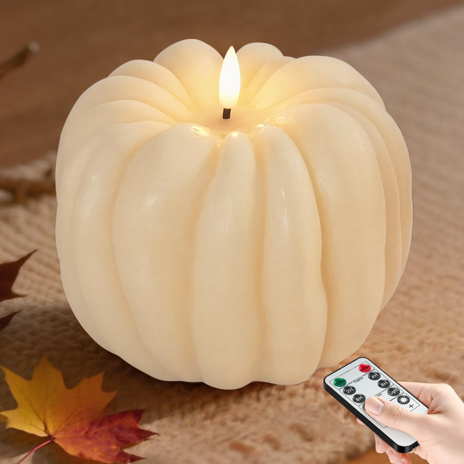 autumn mantel with pumpkins and candles fall home decor