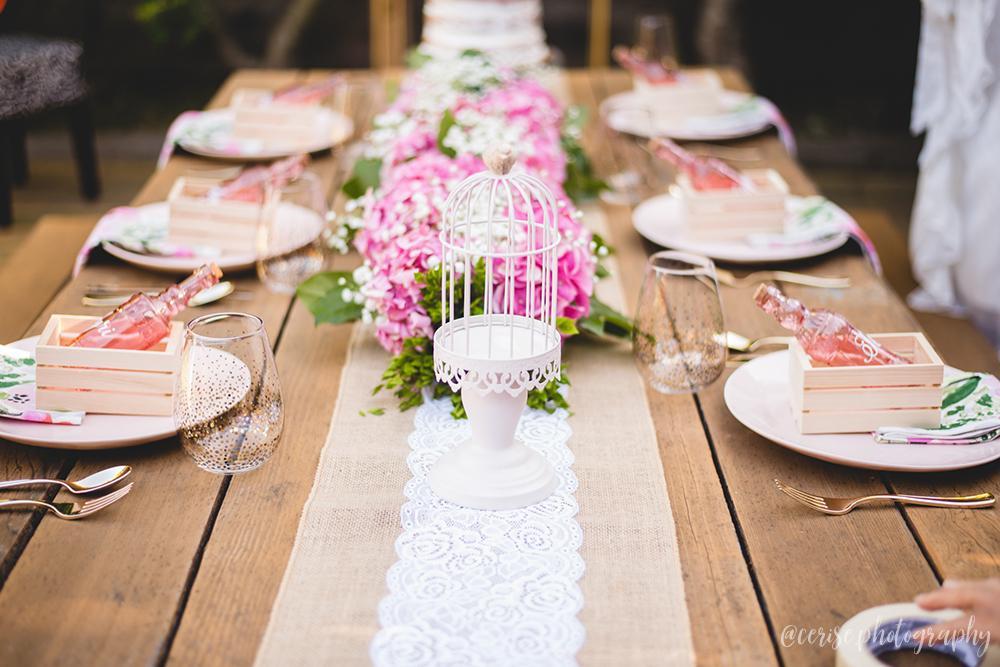 burlap and lace jar lantern