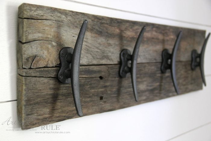 pallet wood coat rack