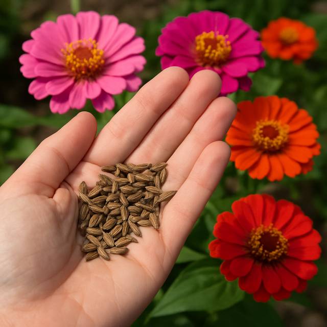 dried seed heads collected in paper bags fall garden prep checklist