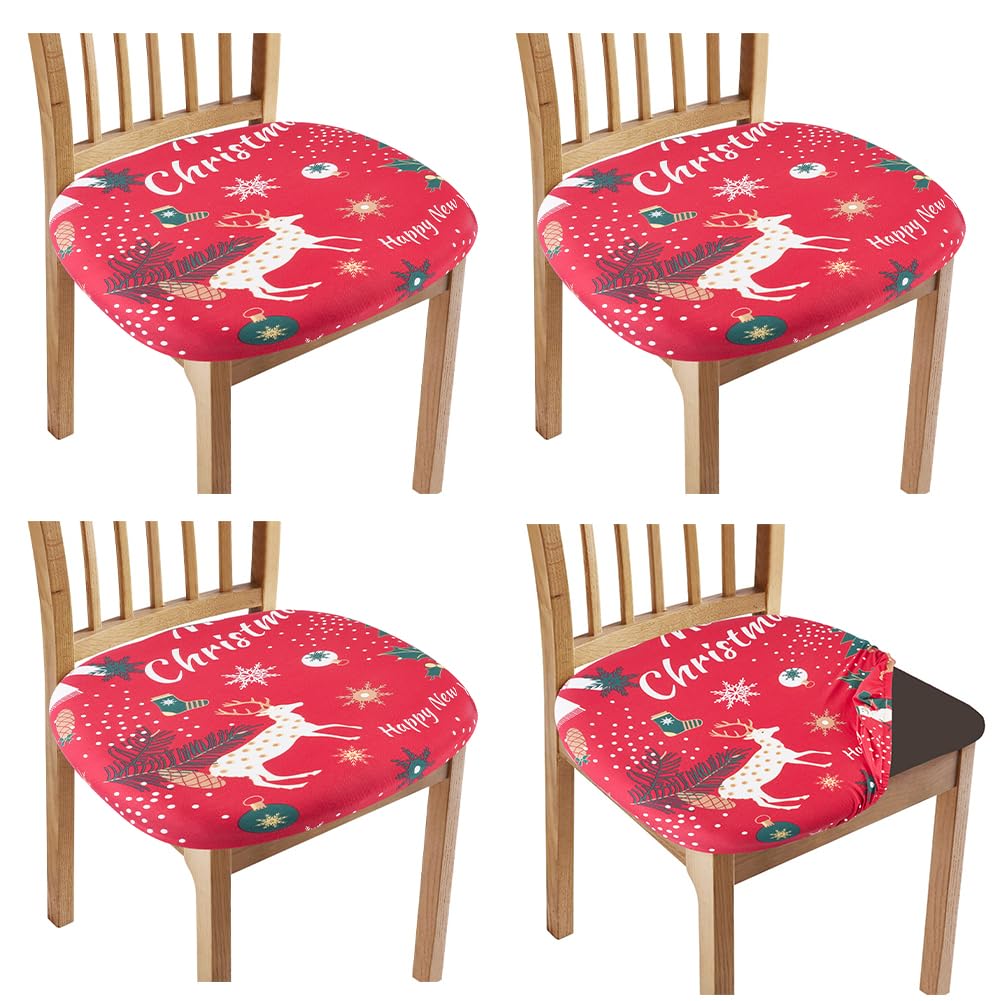 sweater seat pad tied to wooden chair