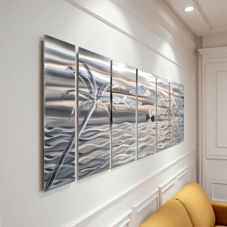 tin can wall art panels