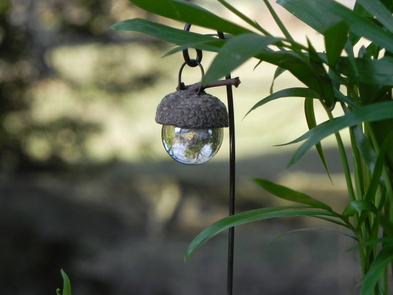 acorn cap pathway fairy garden
