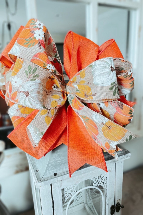 burlap wrapped pumpkins on mantel