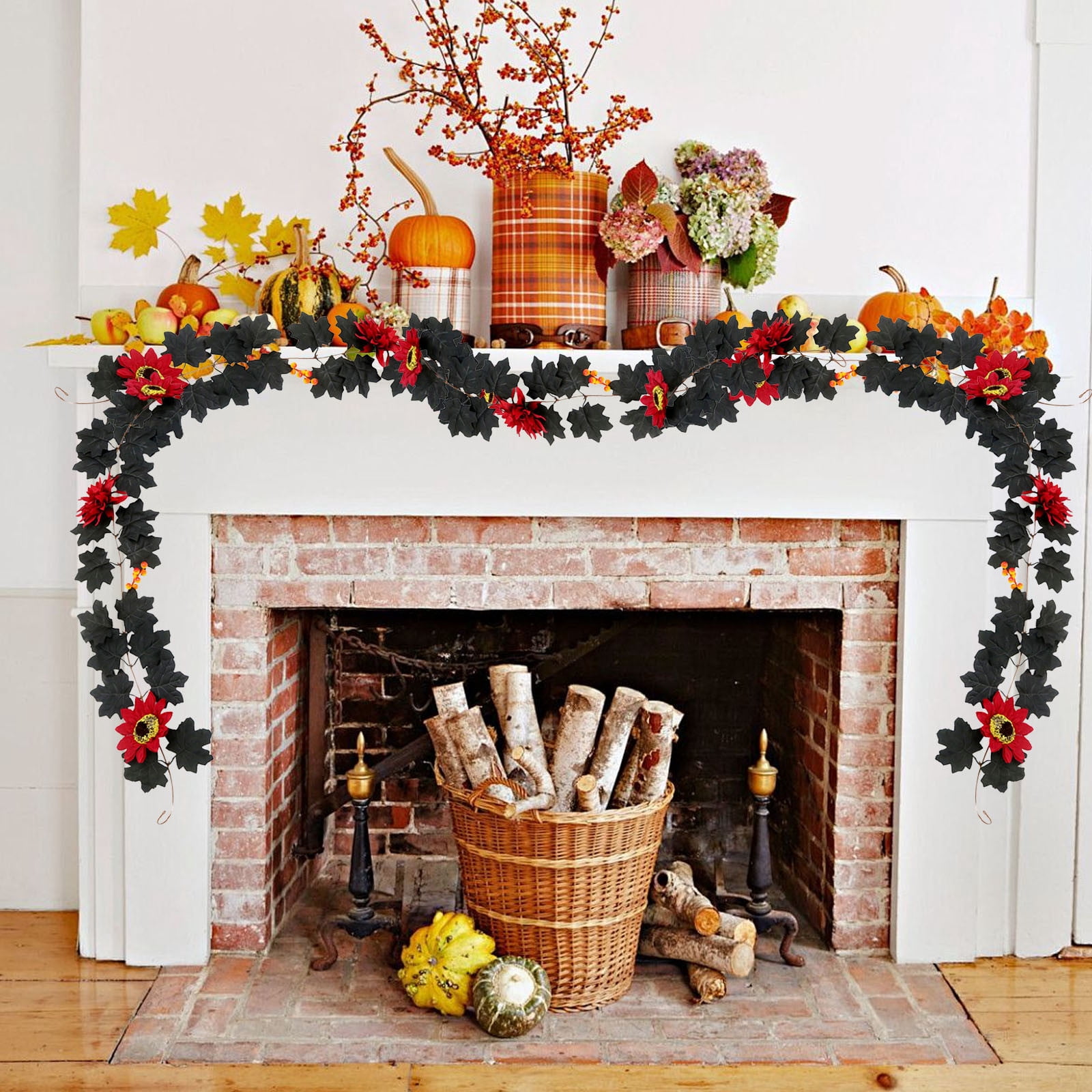 pinecone berry fall garland