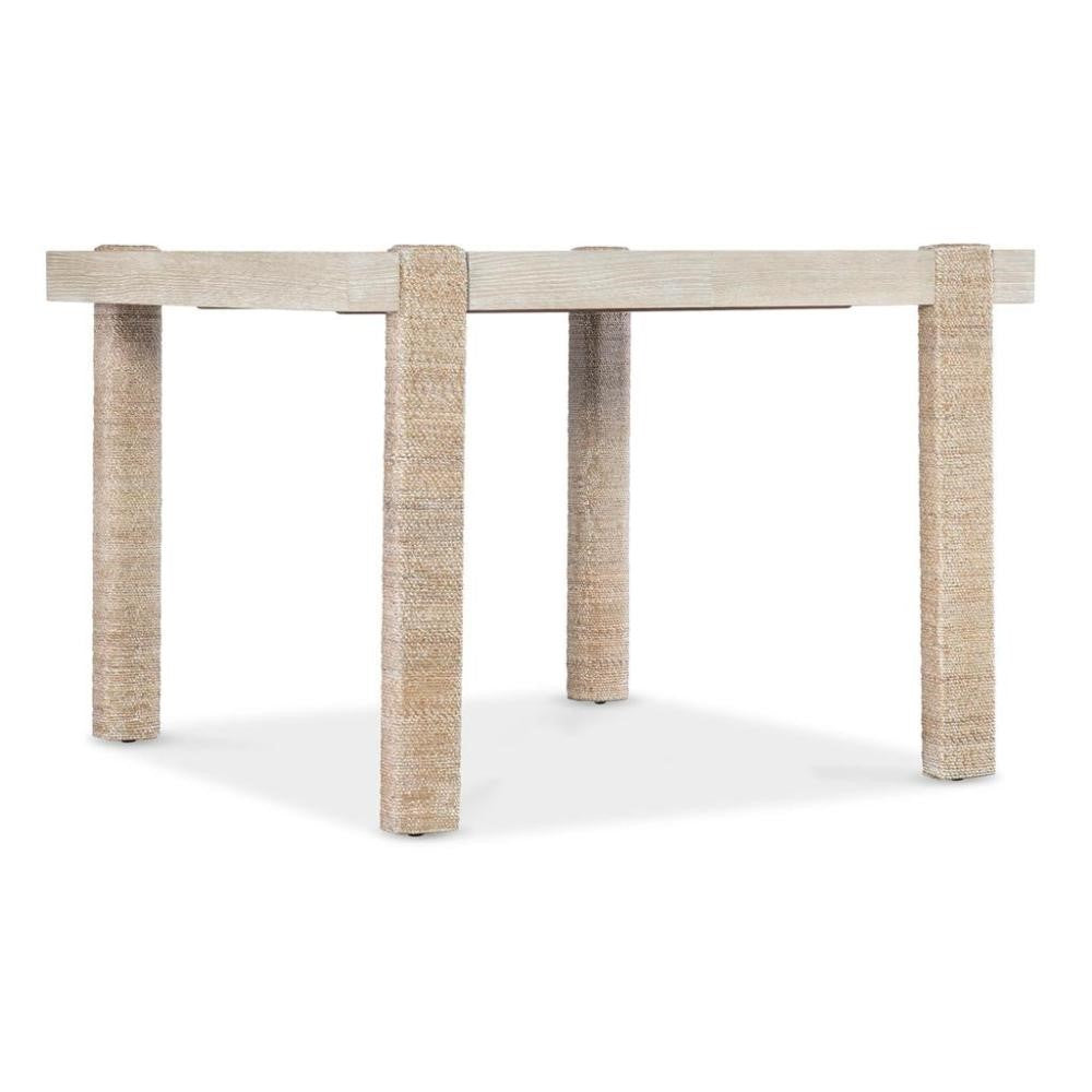 rope wrapped table leg detail