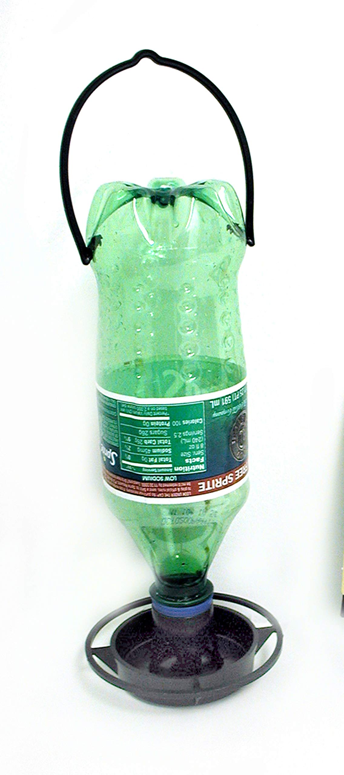plastic bottle bird feeder with tray base