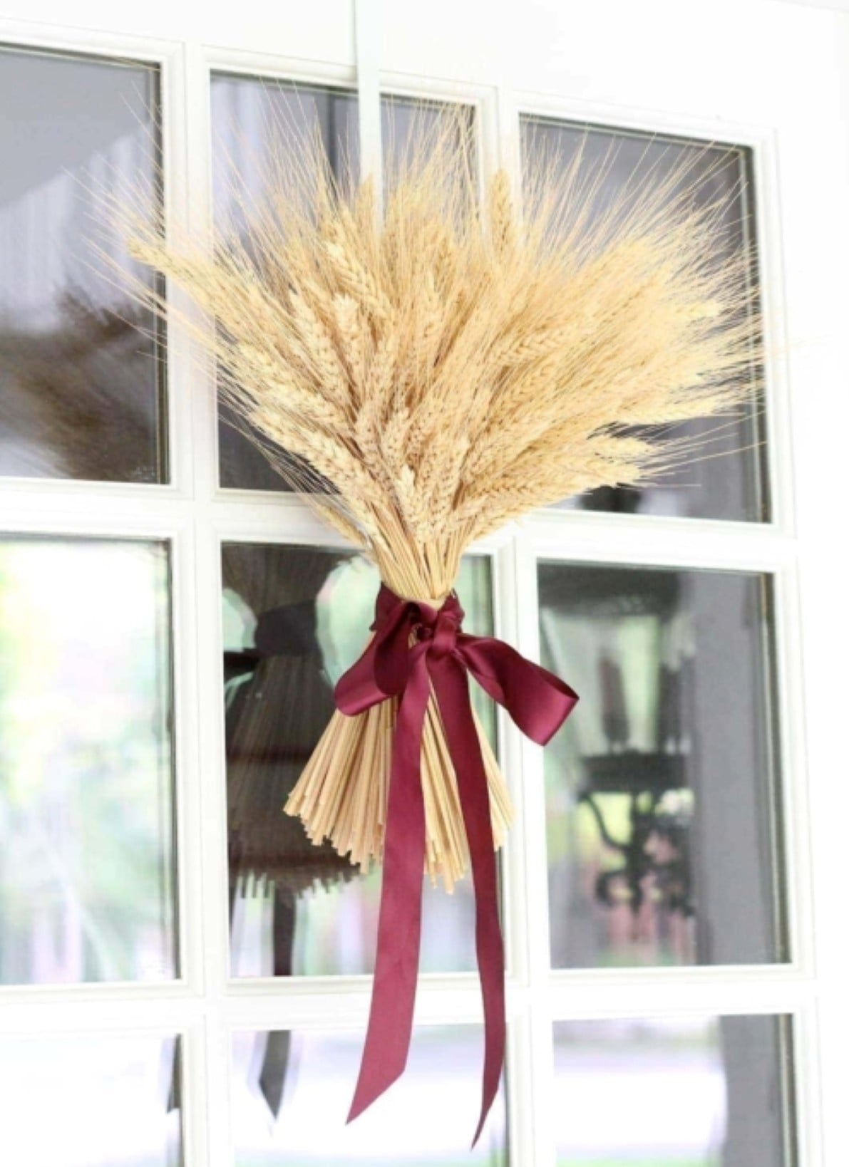 wheat sheaf fall wreath