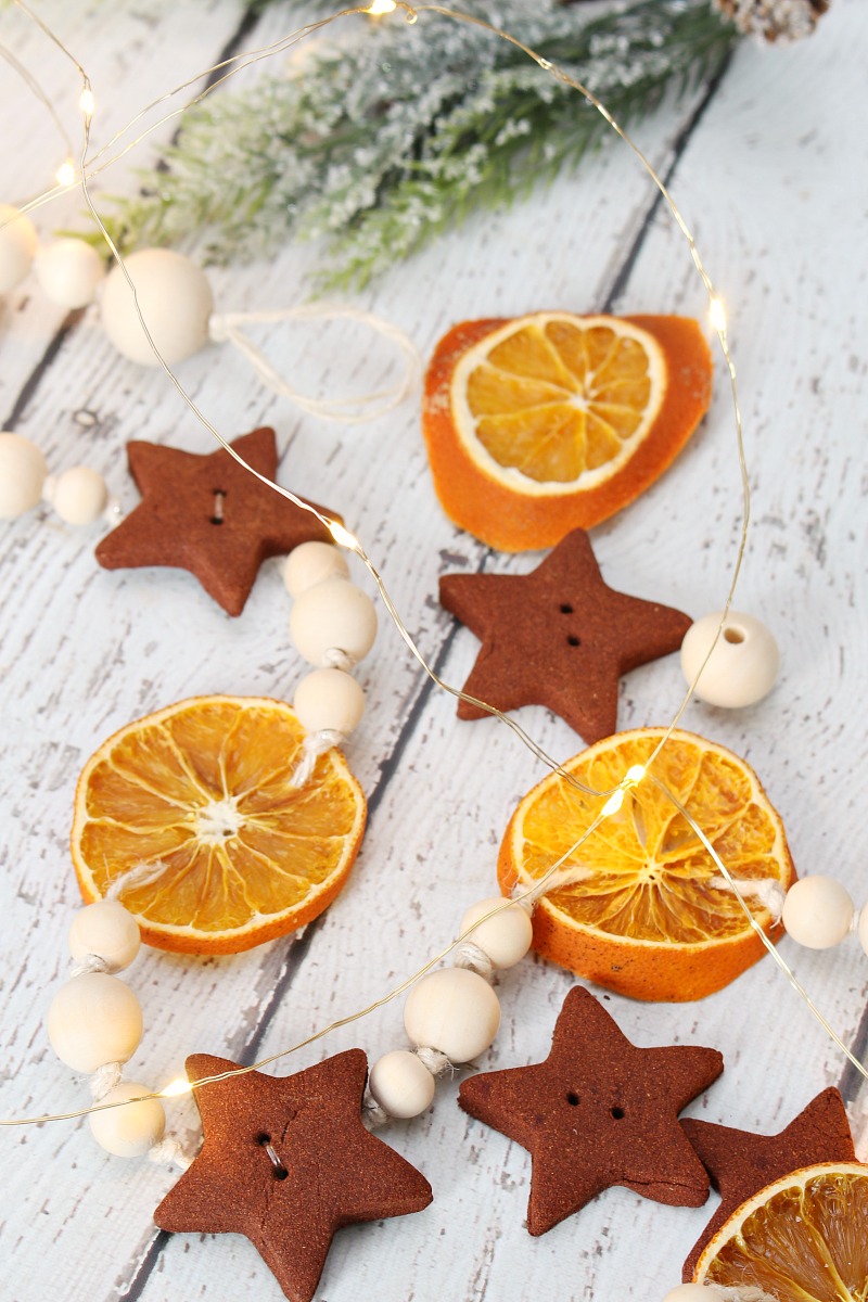 dried orange garland attachment options