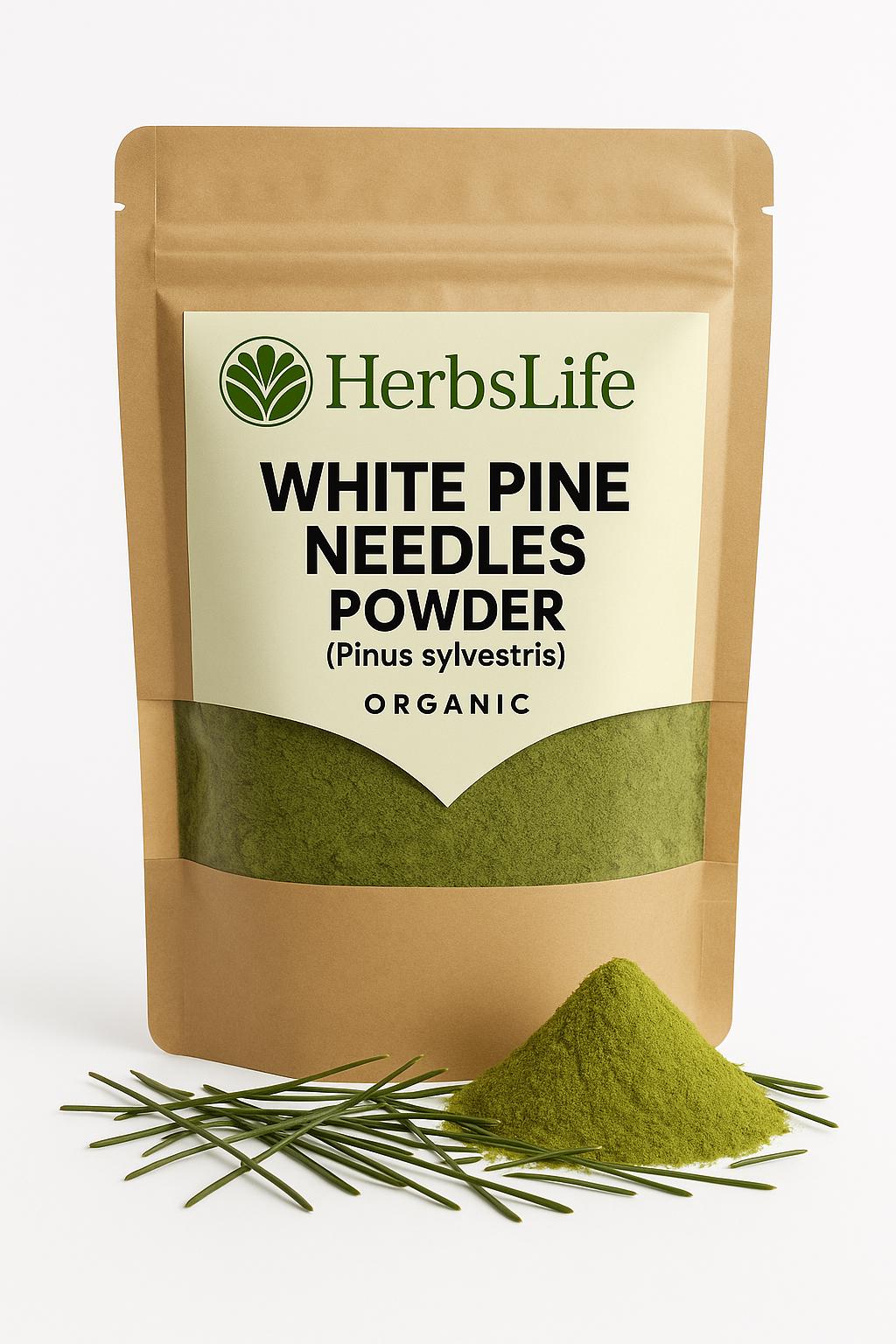 pine needles and clove spice sachet