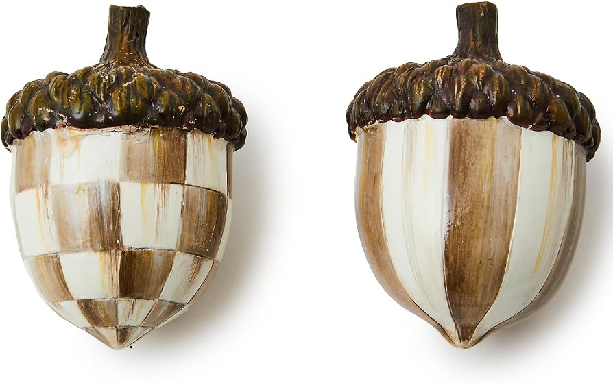 acorn nut fall candle centerpiece