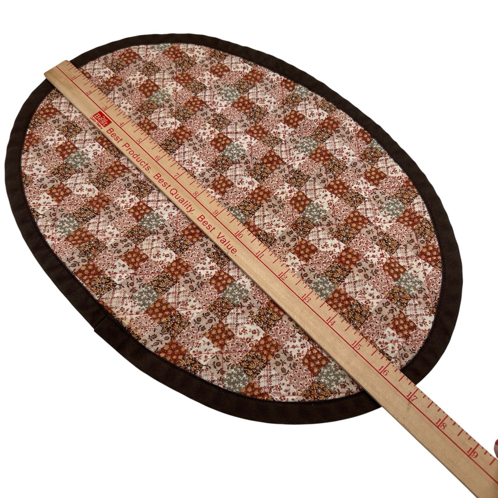 patchwork quilt table runner autumn