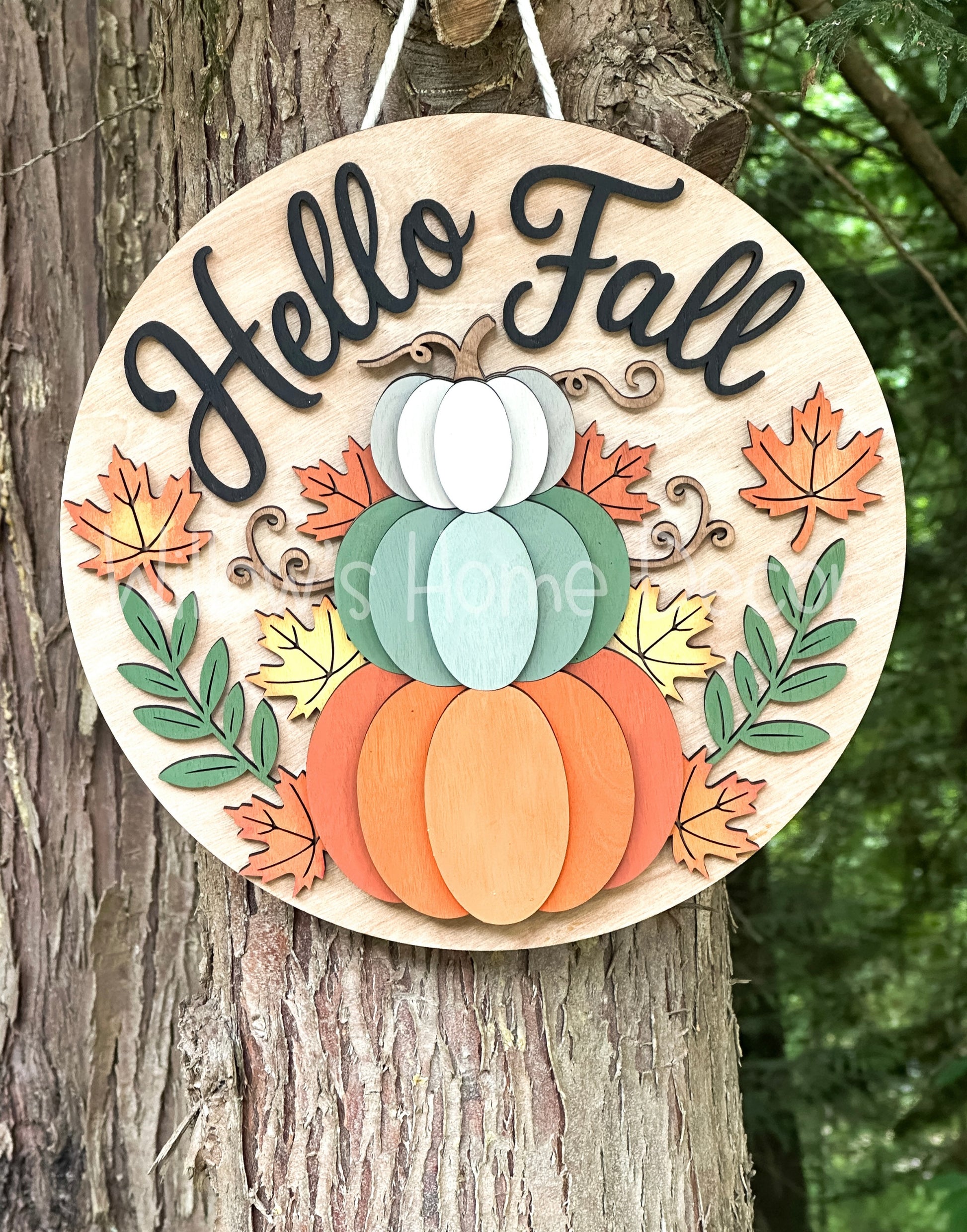 fall door hanger on front door