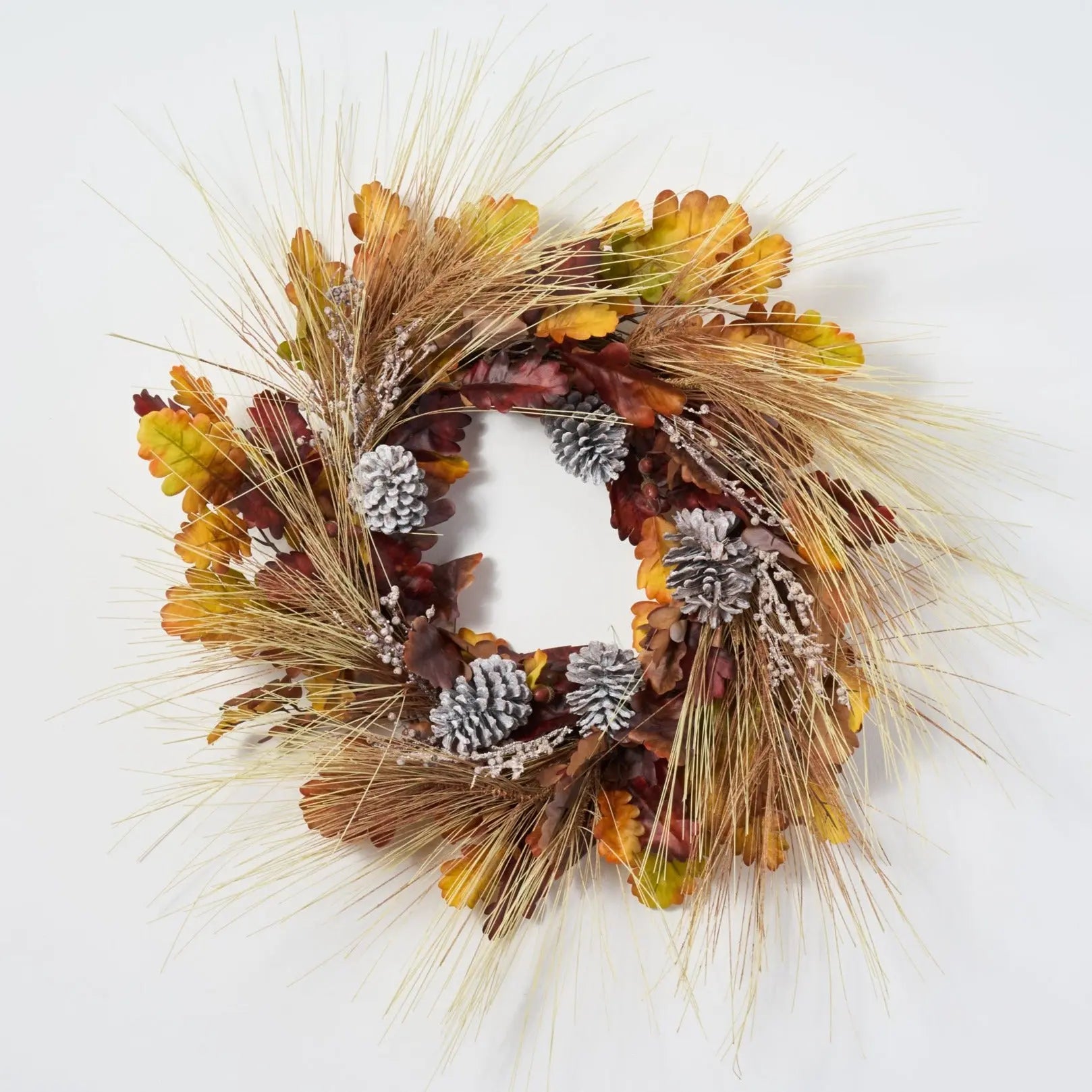 acorn pinecone door hanger