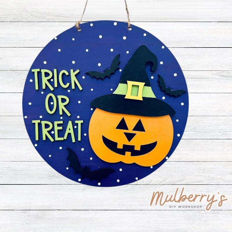 mini lantern door hanger