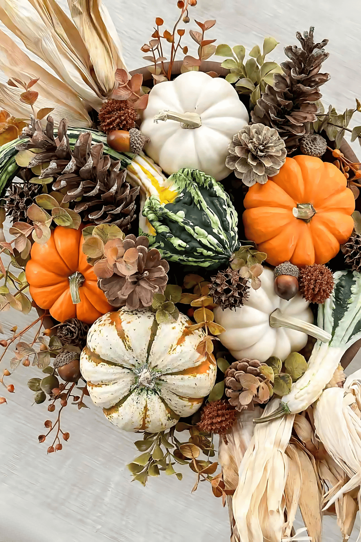 dough bowl fall arrangement