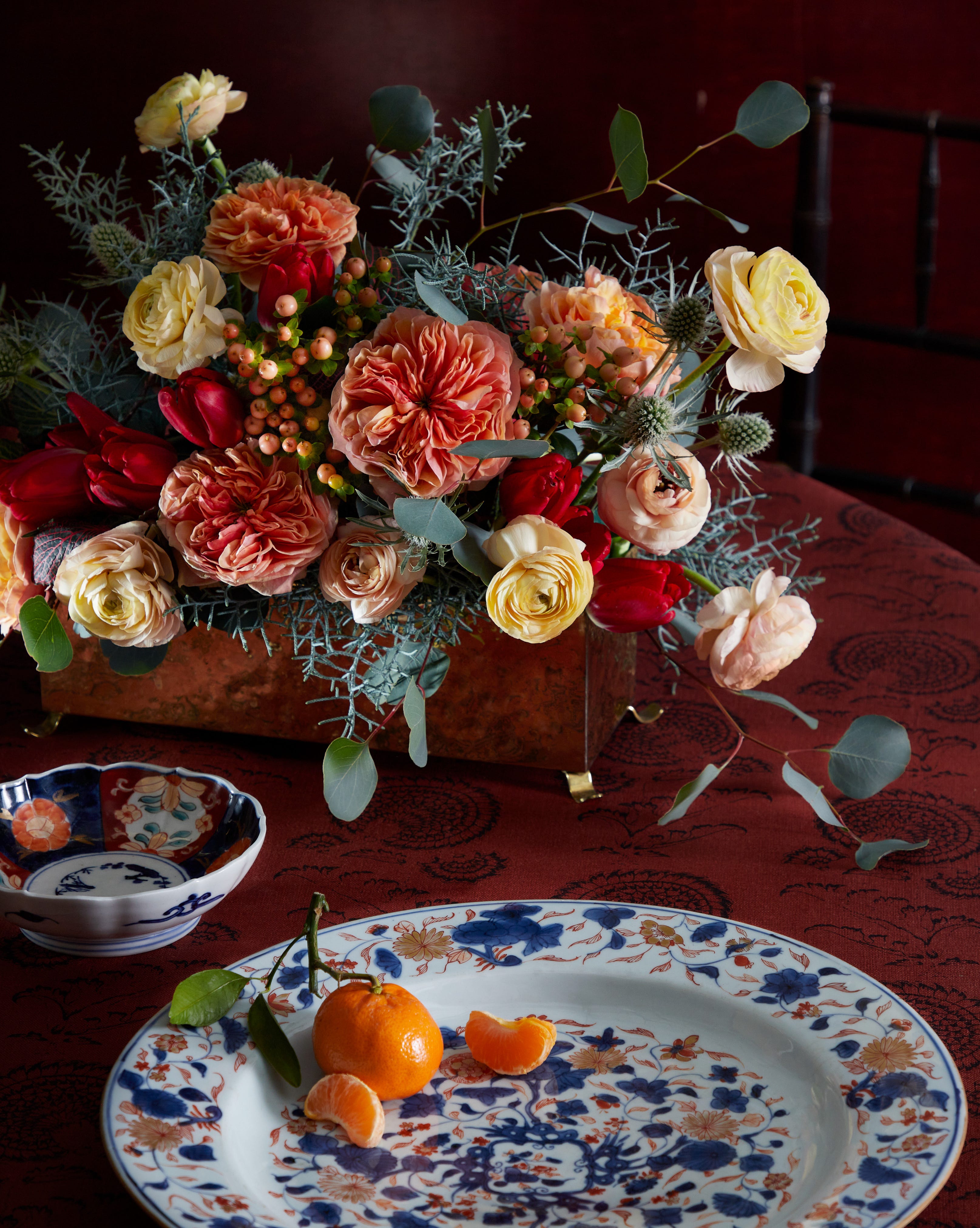 floral fall floral arrangement