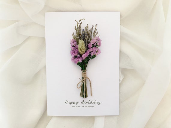 dried lavender mum fall arrangement