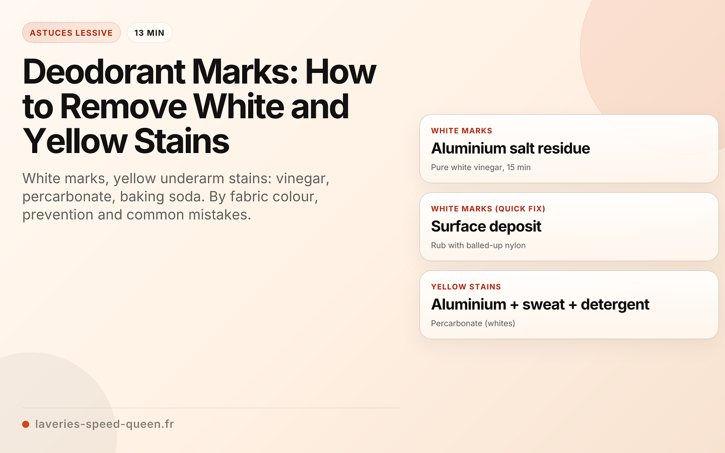 baking soda fabric stain treatment